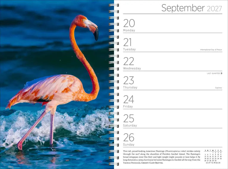Audubon Engagement Calendar 2027