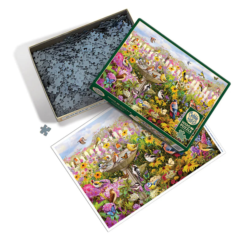 Backyard Bird Bath 1000pc Puzzle