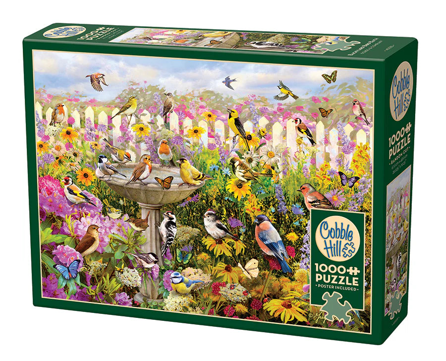 Backyard Bird Bath 1000pc Puzzle