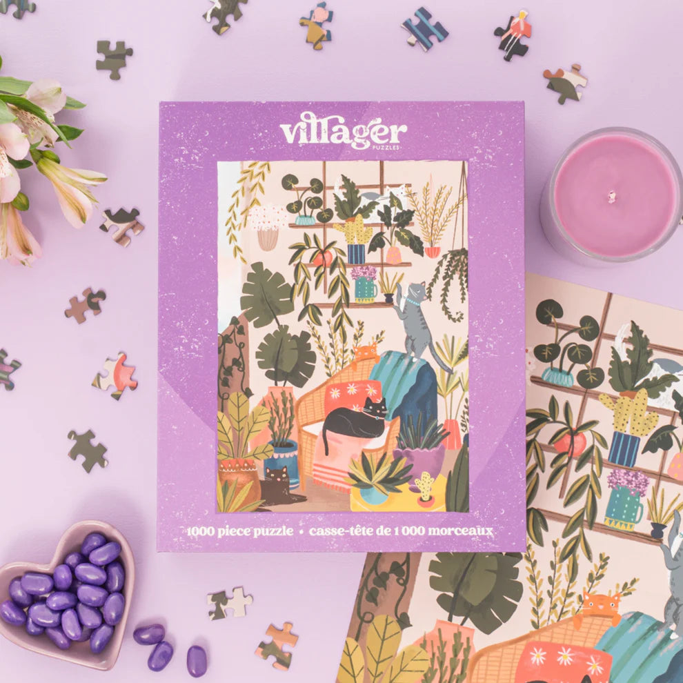 Balcony Cats 1000pc Puzzle