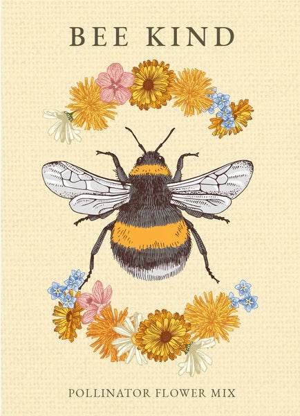 Buy Bee Kind Pollinator Wildflower Mix Seed Packets Online in