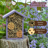 Better Gardens Pollinator House, Purple
