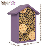 Better Gardens Pollinator House, Purple
