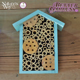 Better Gardens Pollinator House, Teal