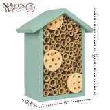 Better Gardens Pollinator House, Teal