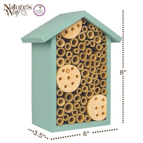 Better Gardens Pollinator House, Teal