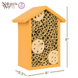 Better Gardens Pollinator House, Yellow