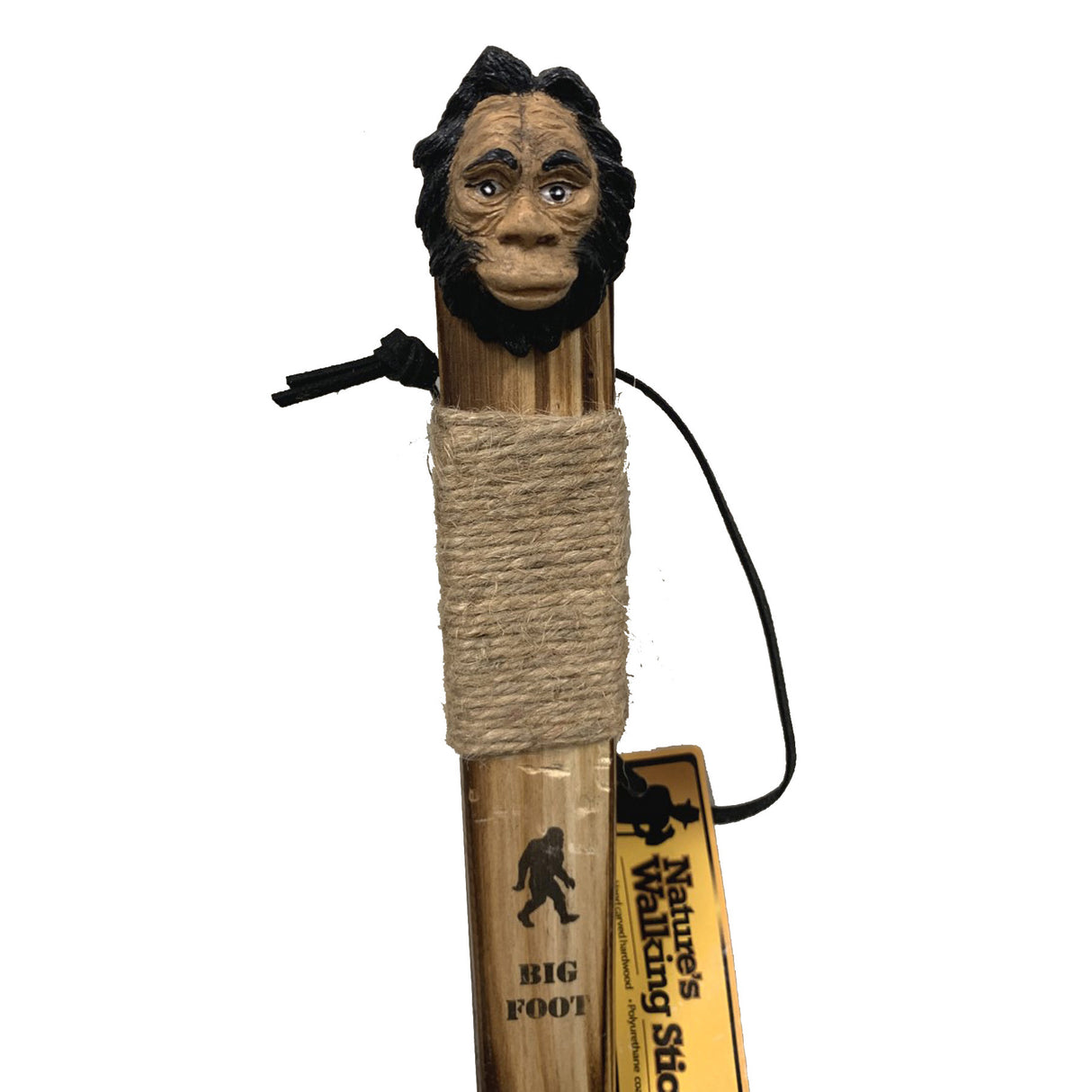 Bigfoot Wooden Hiking Stick for Kids, 38-Inch (Store Pickup Only)