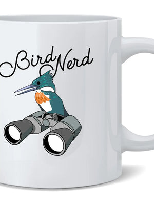 Bird Nerd Birdwatching Cute Funny Coffee Mug 11oz