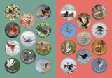 Bird Watchers' Field Guide Sticker & Logbook