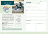 Bird Watchers' Field Guide Sticker & Logbook