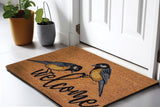 Bird Welcome Doormat, 18 x 30"