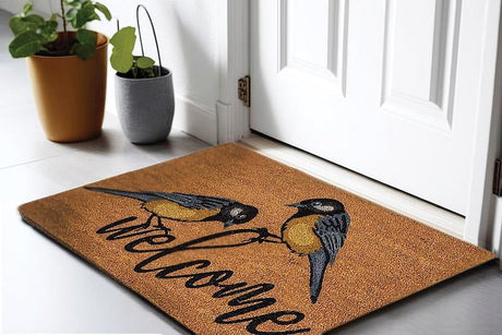 Bird Welcome Doormat, 18 x 30"