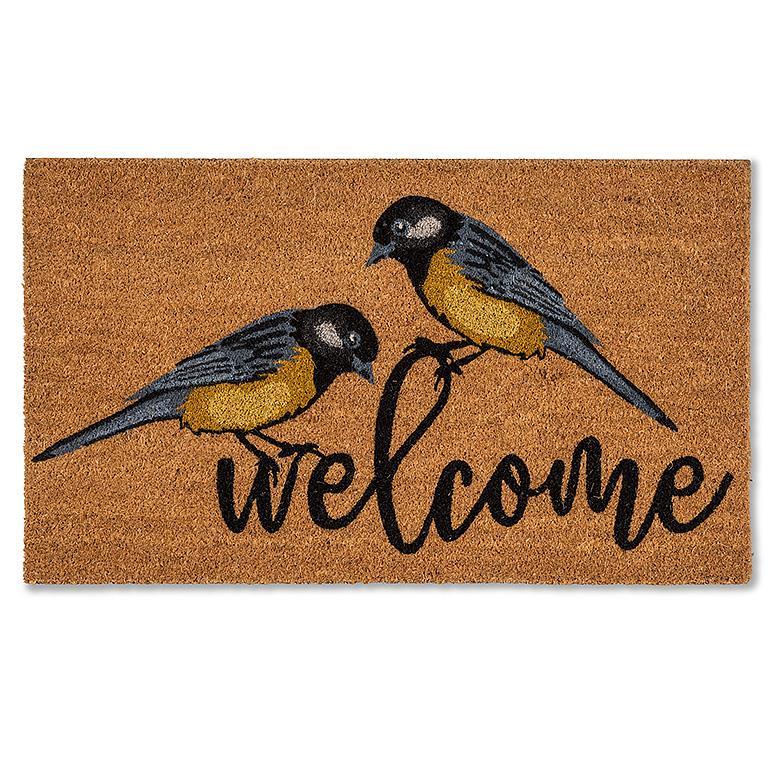Bird Welcome Doormat, 18 x 30"
