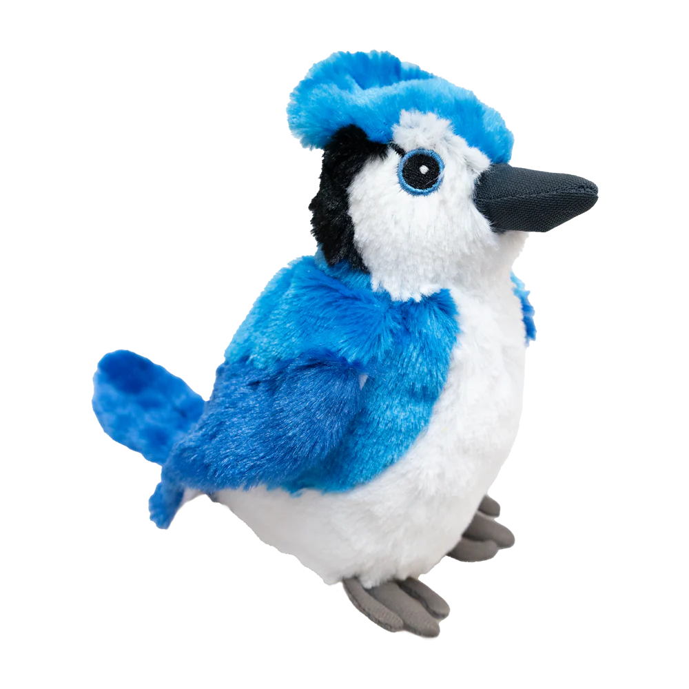 Blue Jay Plush Toy, 7-Inch