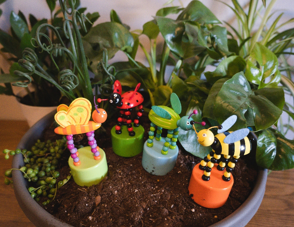 Bug Push Puppet, Assorted (1 Piece)