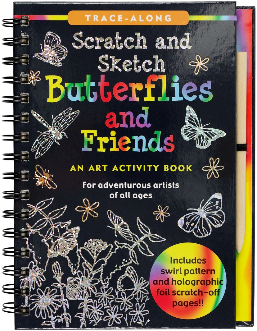 Butterflies and Friends Scratch and Sketch