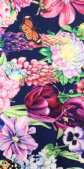 Butterfly Garden Cooling Tie