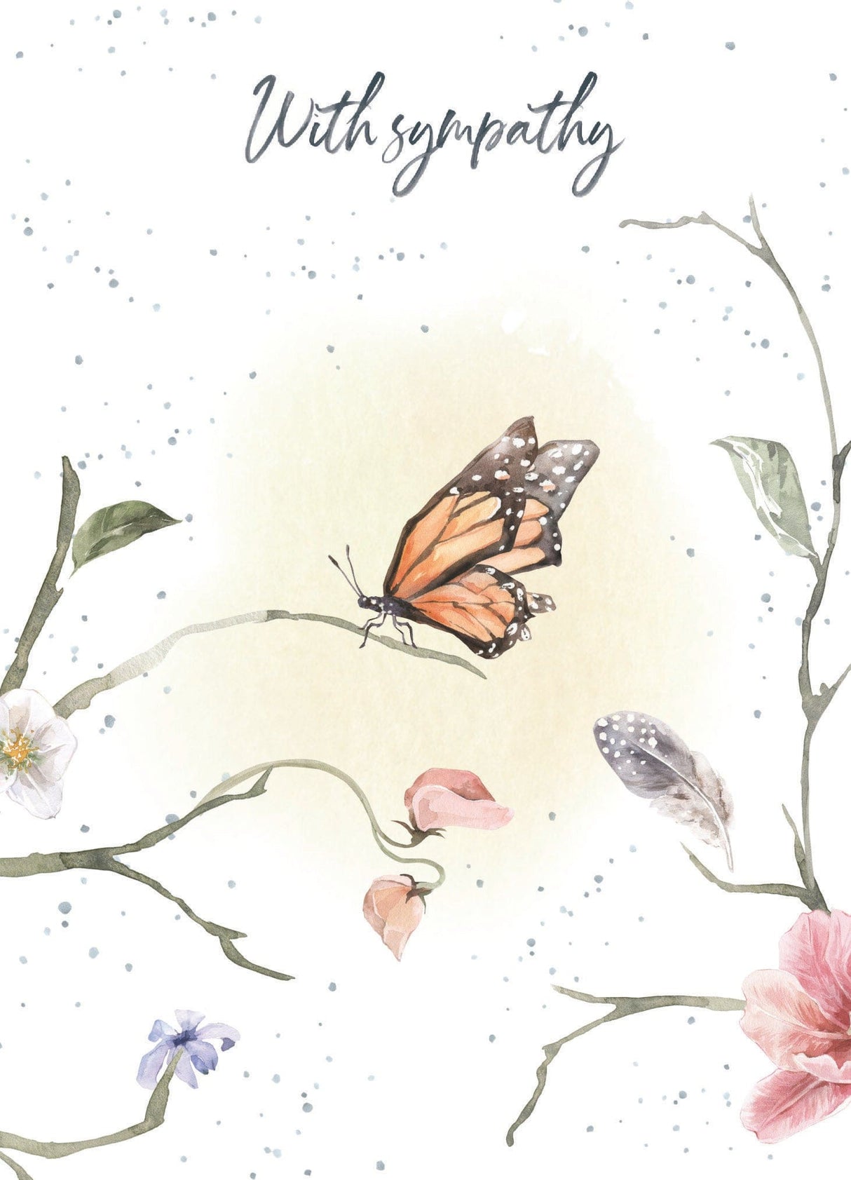 Butterfly Sympathy Card