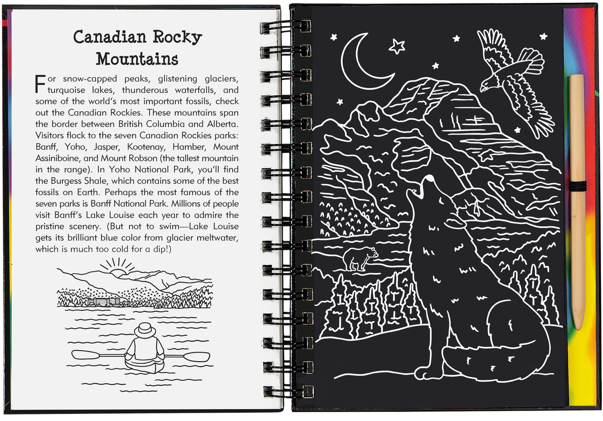 Canada Scratch and Sketch