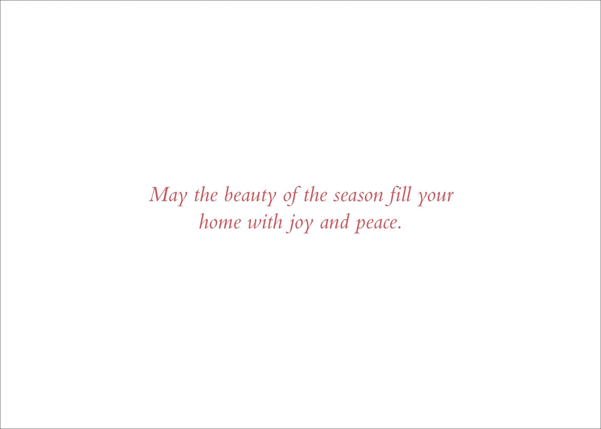 Cardinals in Winter Deluxe Boxed Holiday Cards