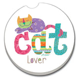 Cat Lover Bulk Absorbent Stone Car Coaster