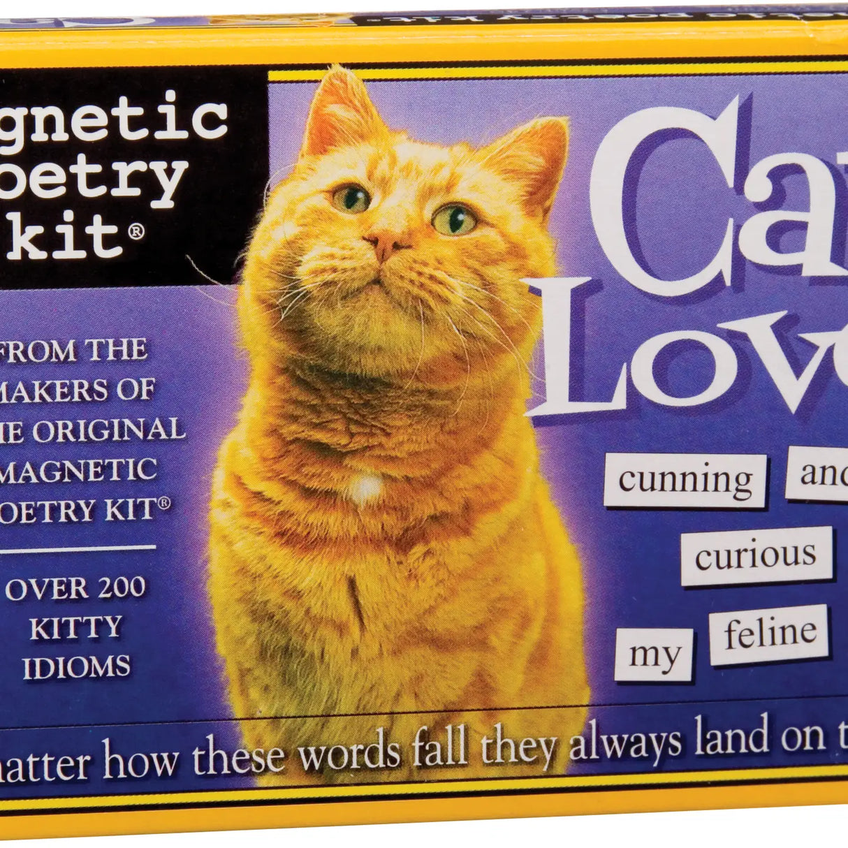 Cat Lover Magnetic Poetry Kit