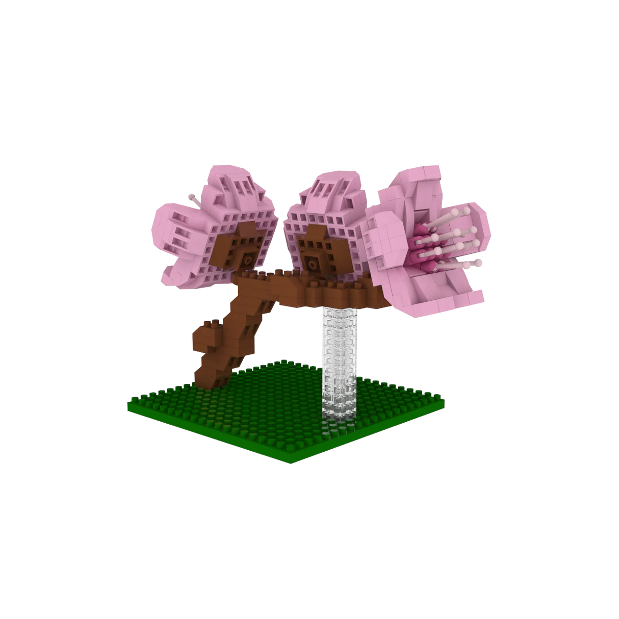 Cherry Blossom Mini Building Blocks Set