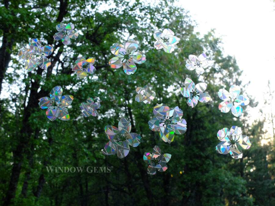 Cherry Blossoms Window Gems
