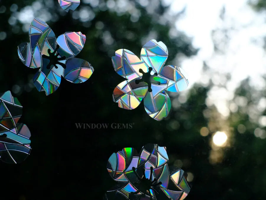 Cherry Blossoms Window Gems
