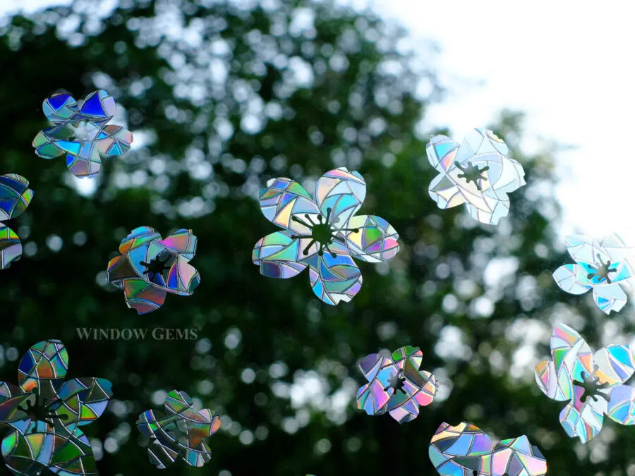 Cherry Blossoms Window Gems