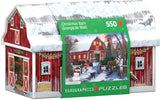Christmas Barn Tin 550pc Puzzle