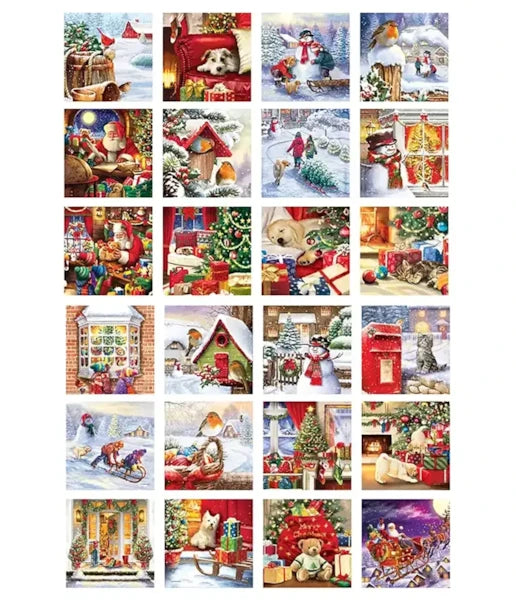 Christmas Memories Advent Calendar Puzzle
