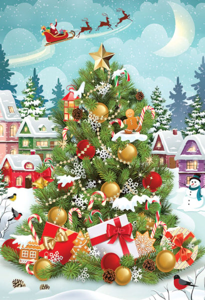 Christmas Tree Tin 550pc Puzzle