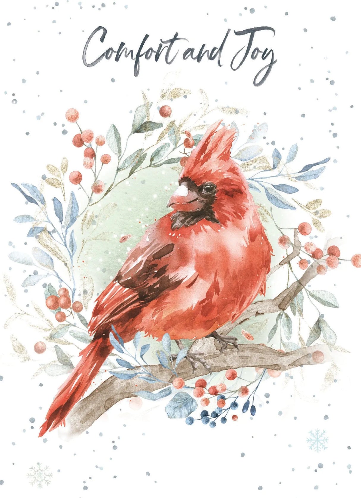 Comfort and Joy Greeting Card