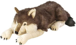 Cuddlekins Jumbo Wolf, 30-Inch Stuffed Animal