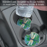 Dragonfly Inspiration Stone Car Coaster