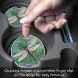 Dragonfly Inspiration Stone Car Coaster