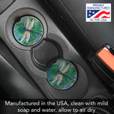 Dragonfly Inspiration Stone Car Coaster