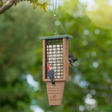 Extended Tail Prop Suet Feeder for Woodpeckers