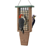 Extended Tail Prop Suet Feeder for Woodpeckers