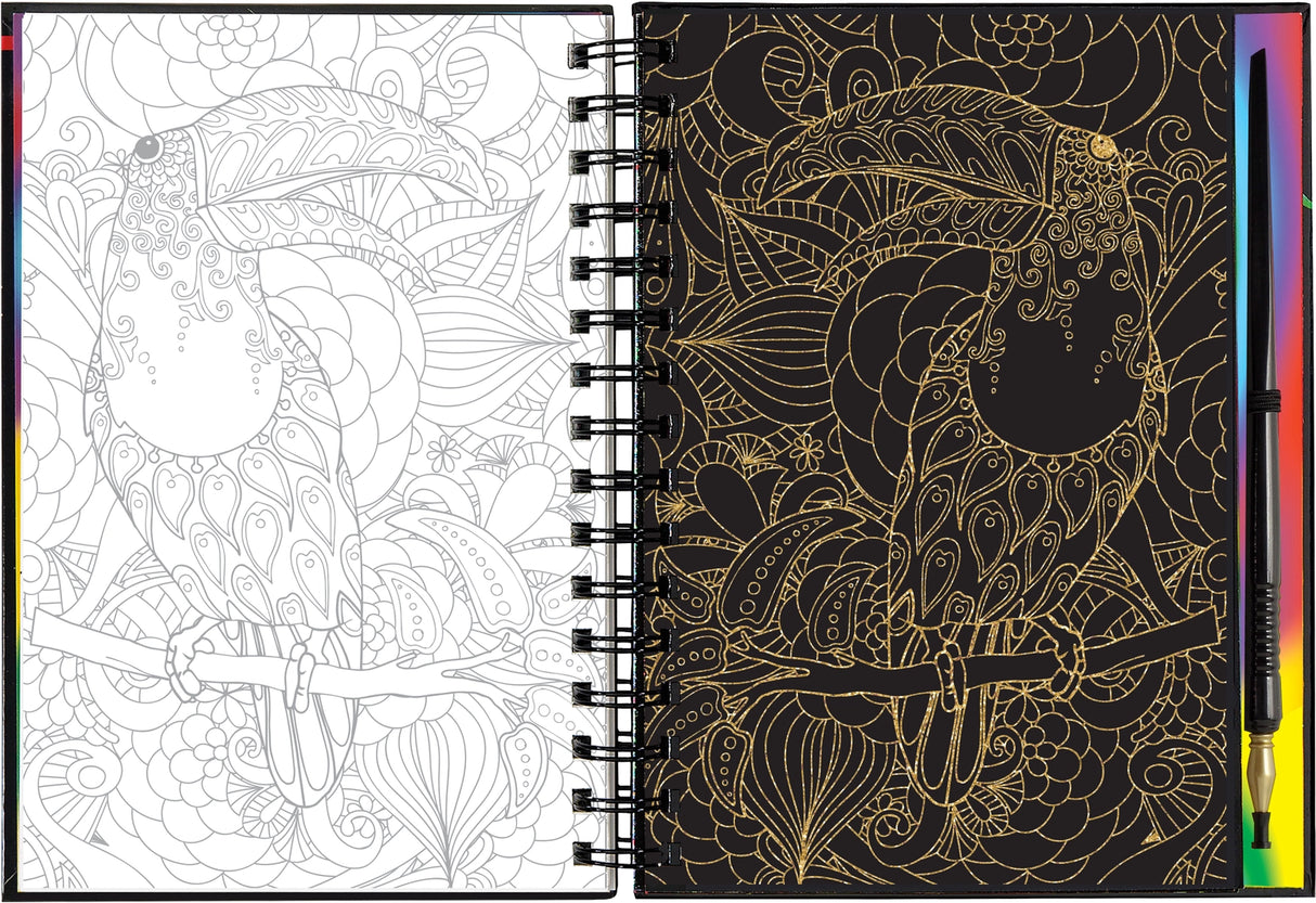 Extreme! the World of Birds Scratch and Sketch