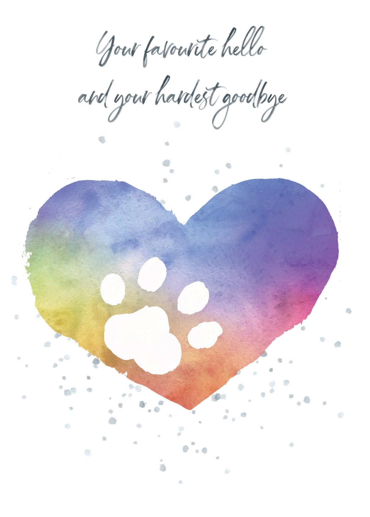 Favourite Hello Sympathy Card