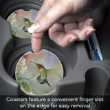 Feathered Friend Stone Car Coaster