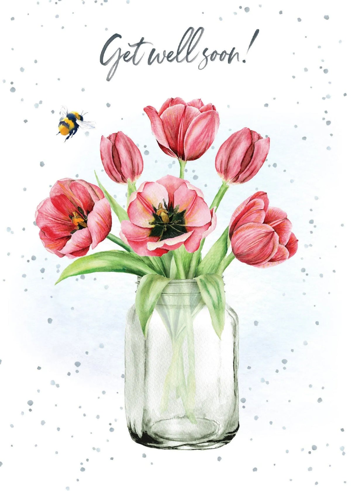 Get Well Buzzing Greeting Card