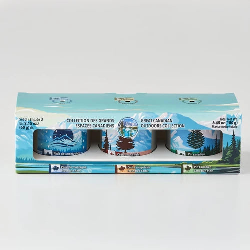 Great Canadian Outdoor Collection Scented Candle Set