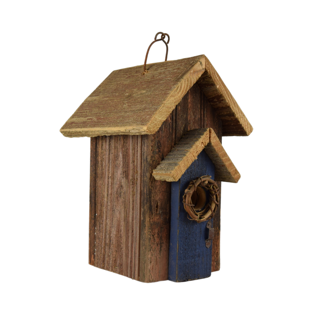 Handmade Wren Wood Birdhouse, #33