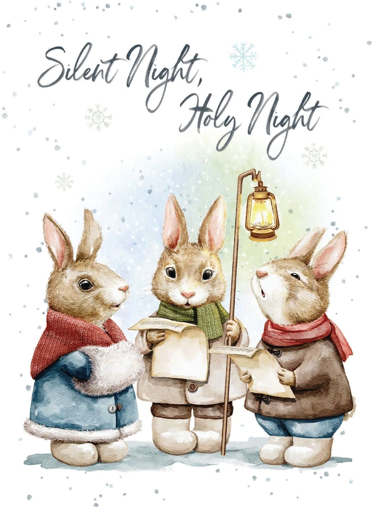 Holy Night Christmas Card