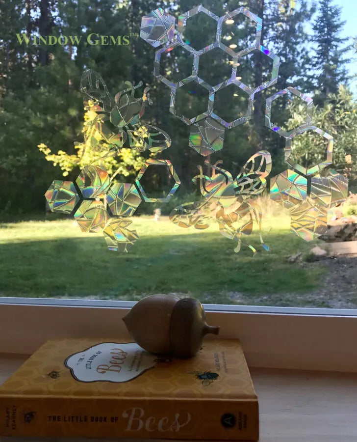 Honey Bee Window Gems
