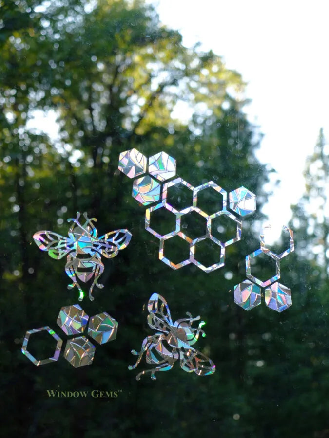 Honey Bee Window Gems